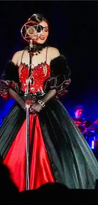 Full body photo of Sylvia.